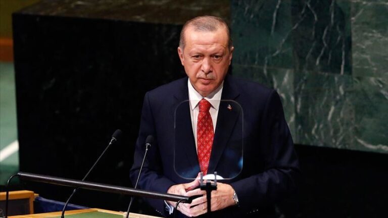 كلمة الرئيس أردوغان في الدورة 74 للجمعية العامة للأمم المتحدة في نيويورك